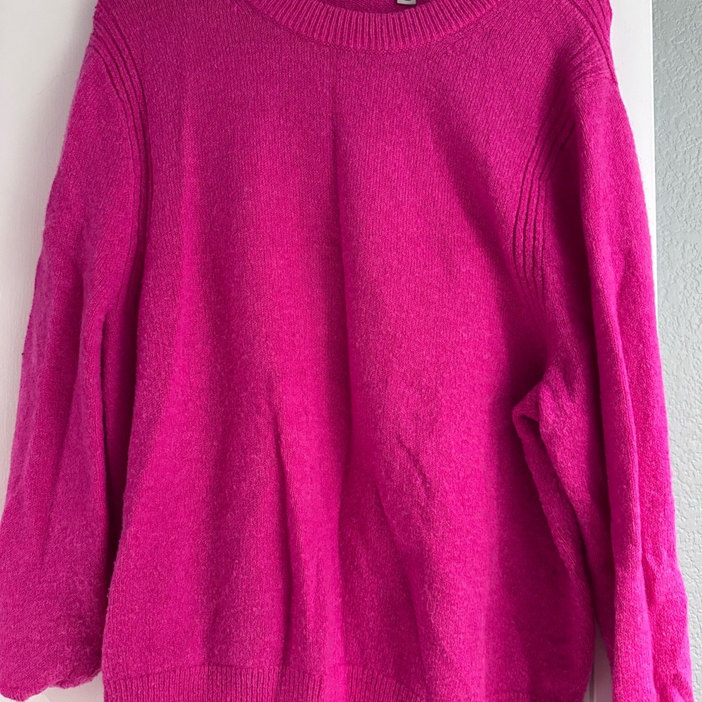 A New Day Pink Crew Neck Sweater